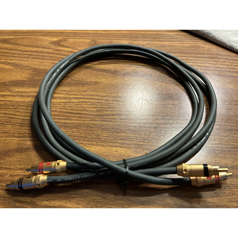 FPC RCAケーブル TOPAZ 使用僅少 オーディオクエスト Audioquest 2本組ペア copper 1Mメートル X2 Hyperlitz 美品 FPC RCAケーブル TOPAZ 使用僅少 オーディオクエスト Audioquest 2本組ペア copper 1Mメートル X2 Hyperlitz 美品