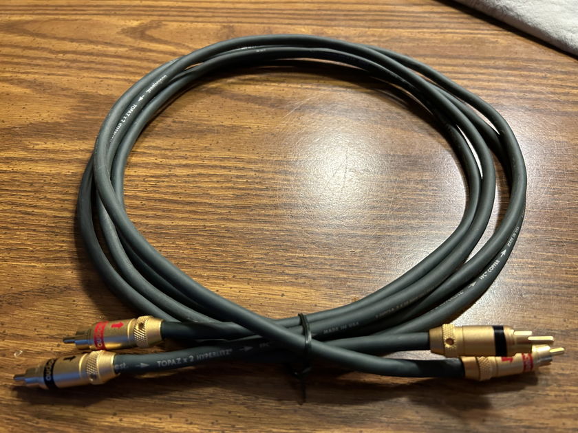 AudioQuest Topaz interconnects 1.5m Interconnects Audiogon