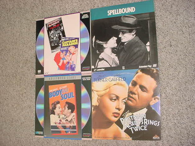 12 inch Laserdisc movie lot of 20 - CLASSIC Movies