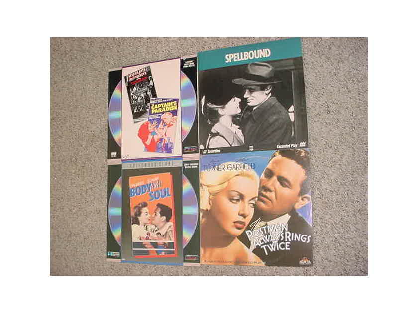 12 inch Laserdisc movie lot of 20 - CLASSIC Movies