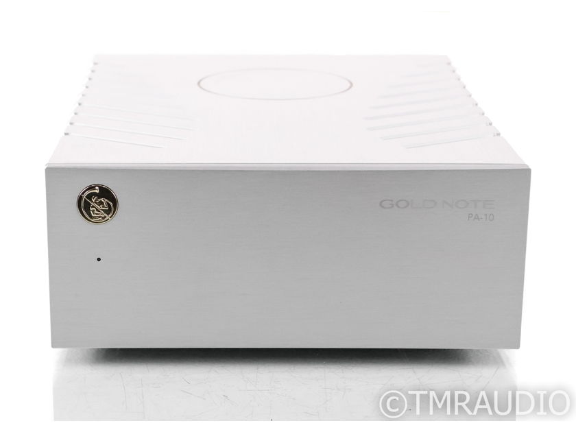 Gold Note PA-10 Stereo Power Amplifier; Silver; PA10 (41514)