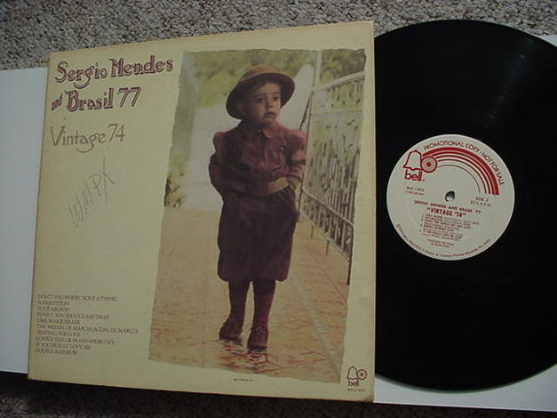 Sergio Mendes and Brasill 77 vintage 74 promo lp record...