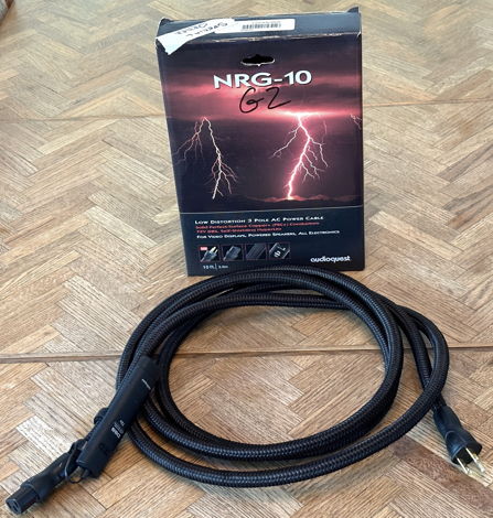 AudioQuest NRG-10 - 10 ft US 3 pole AC power cable