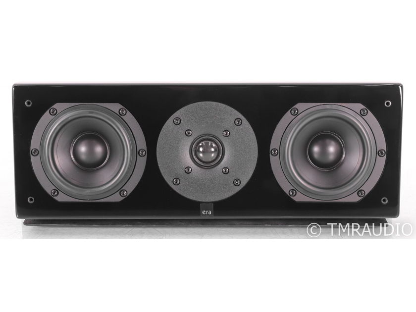 Era Acoustics Design 4 LCR Center Channel Speaker; Gloss Black; D4; Wall Mount (46921)