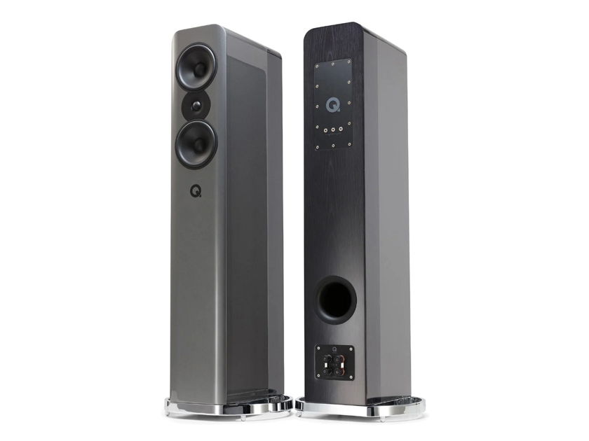 Q Acoustics Concept 500 Floorstanding Speakers; Silv (57447)