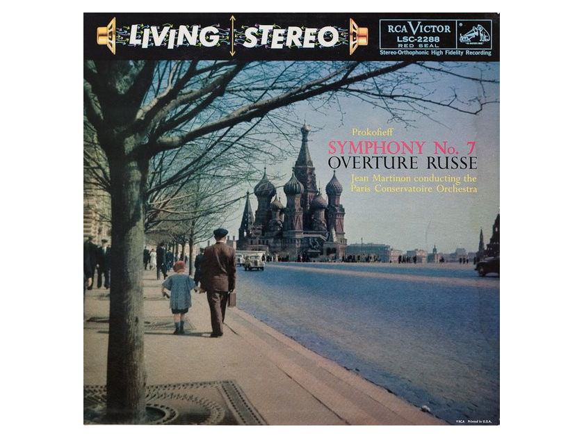 Jean Martinon / Paris Conservatoire Orchestra  Symphony No. 7 / Overture Russe Living Stereo