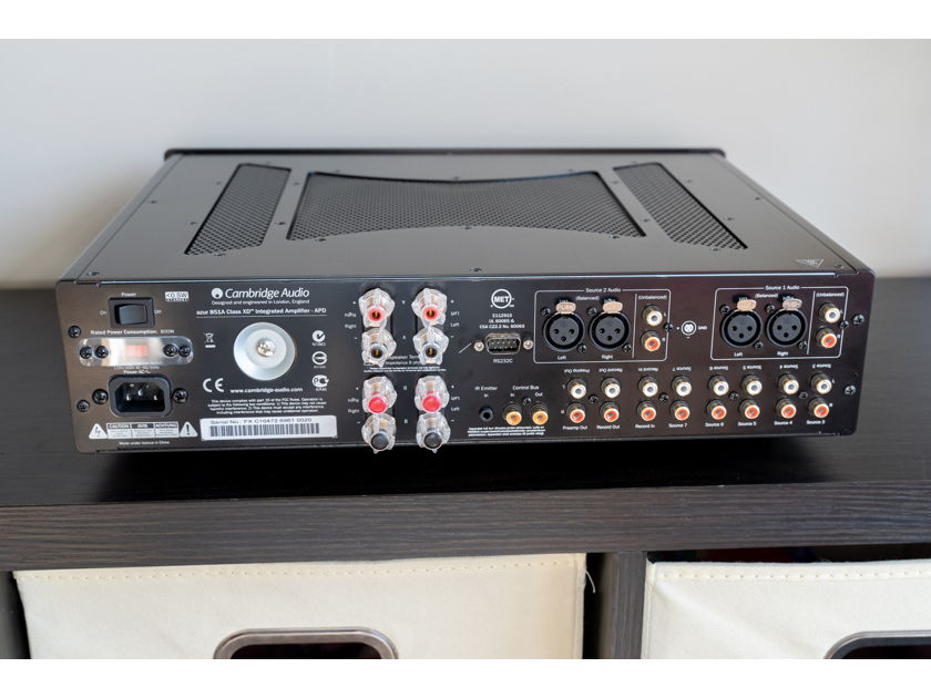 Cambridge Audio Azur 851A Integrated Amplifier (Black)