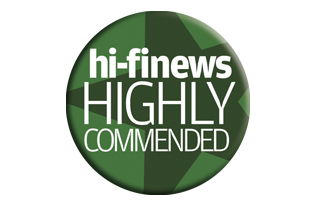 HiFi News Highly Recommended Award 2019