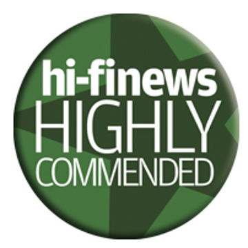 HiFi News Highly Recommended Award 2019