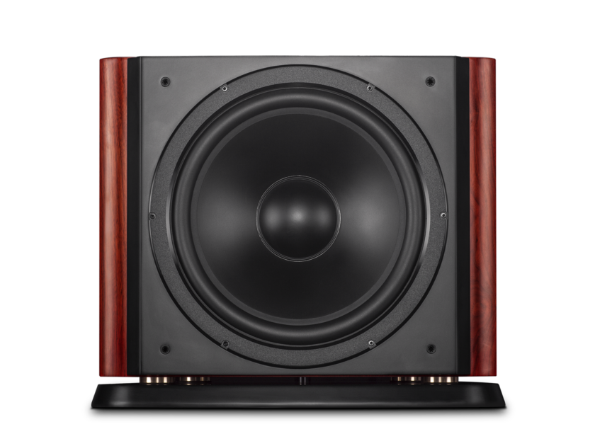 Swans Speaker Systems Sub 15B - BEAUTIFUL ROSEWOOD FINISH!!!  2400 Watt RMS PASCAL AMP & DSP CHRISTMAS SPECIAL!!!