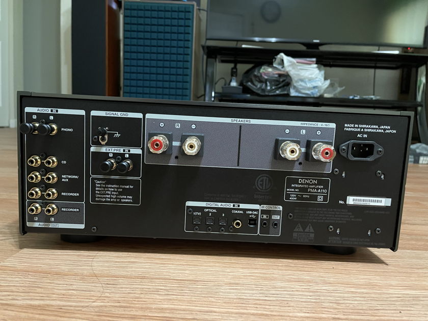 Denon Pma A110 integrated amplifier with Dac
