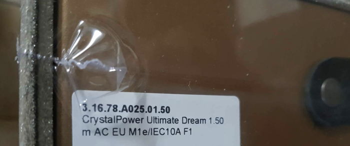 Crystal Cable The Ultimate dream  1.50 m Ac EU M1 e/IRC...