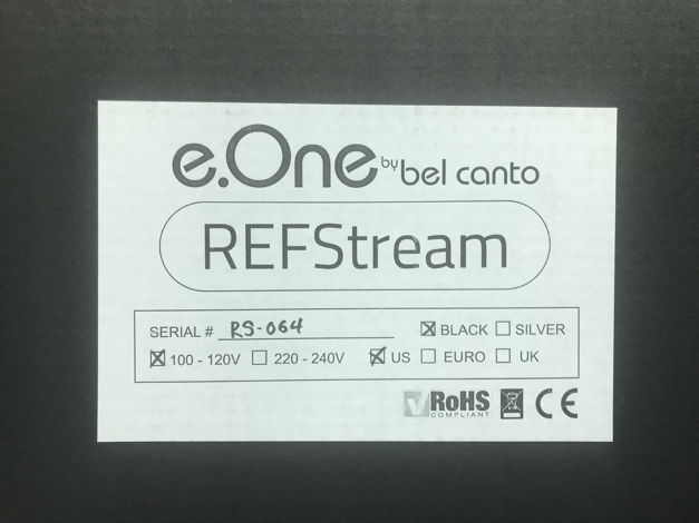 Bel Canto Design RefStream