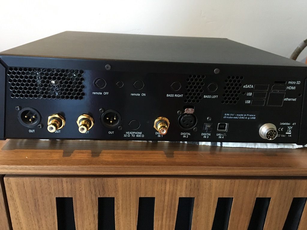 Totaldac D1-Tube-Mk II DAC Exceptional condition 2