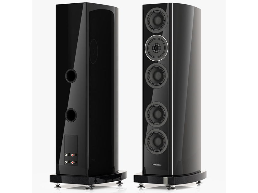 Pair Technic SB-R1 Piano black speakers $26k