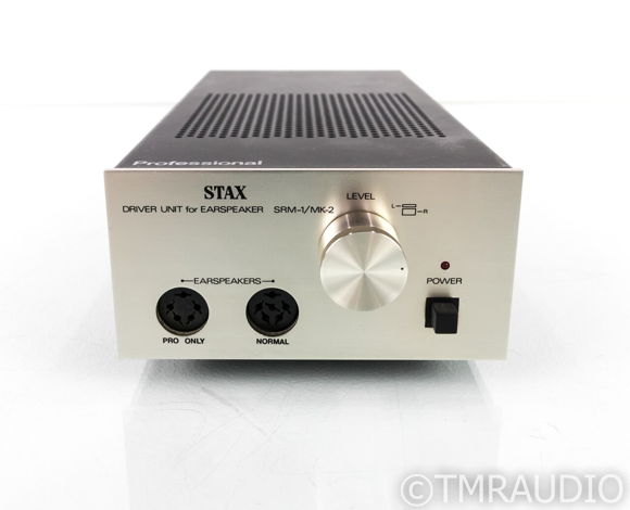 Stax SRM-1 Mk-2 Electrostatic Headphone Amplifier; SRM1...