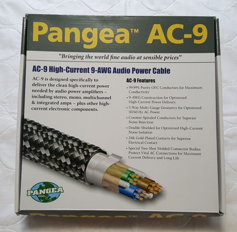 Pangaea Audio AC9 HC power cord