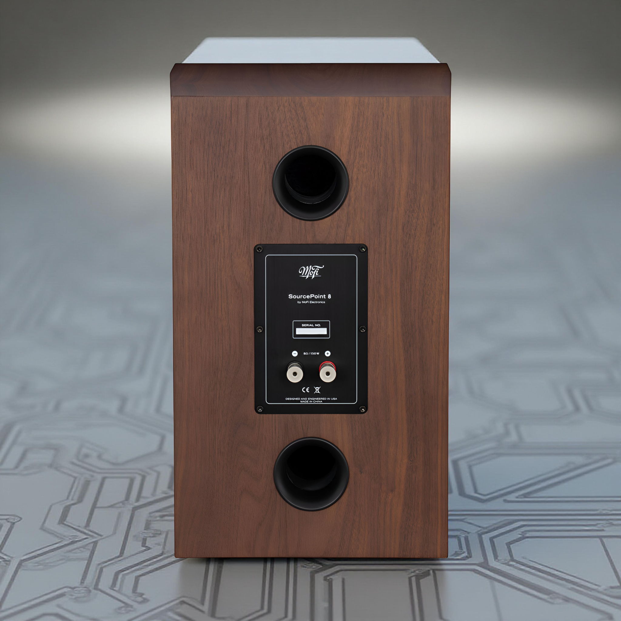 MoFi Electronics SourcePoint 8 - Walnut Finish - Pair 9