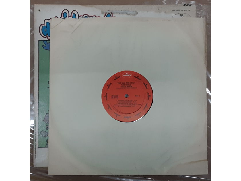 David Bowie - The Man Who Sold The World EX+ UNOFFICIAL 1975? VINYL LP Mercury SR-61325