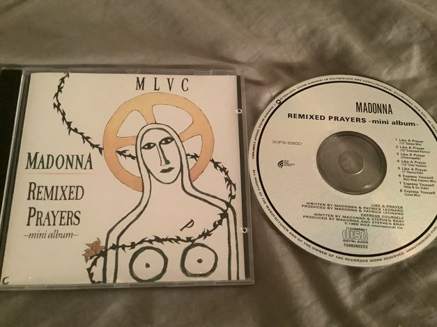 Madonna Sire Records Japan Remixed Prayers