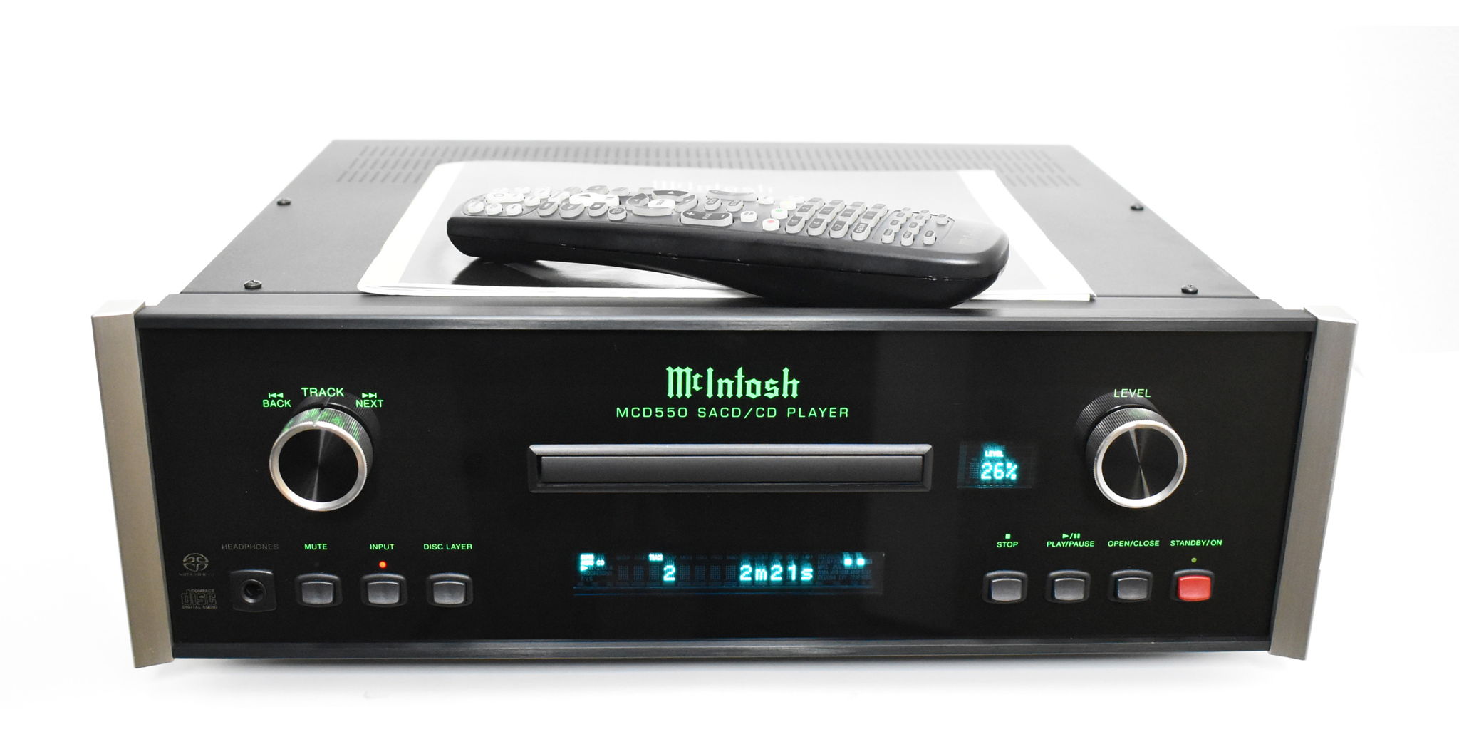 McIntosh MCD 550 Compact Disc SACD CD MP3 Player w/ Rem... 3