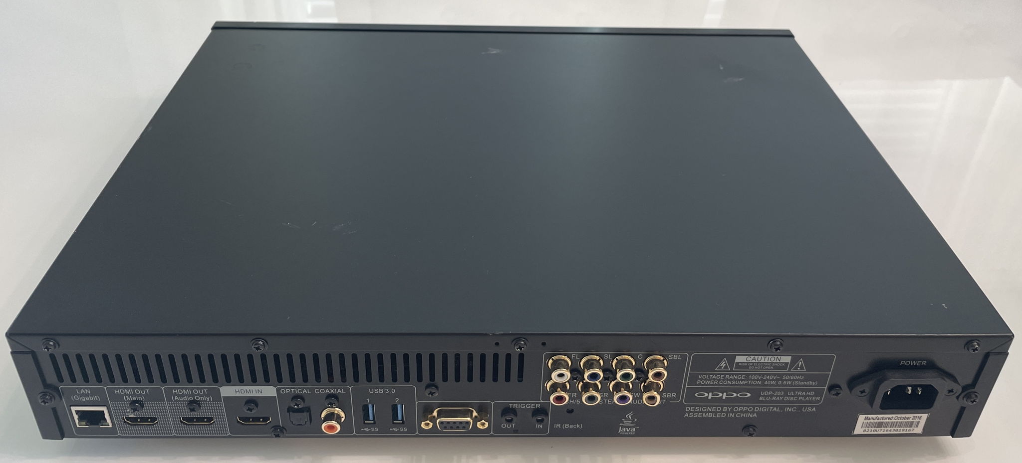 Oppo UDP-203 BD/DVD Region Free with New Video Board 3