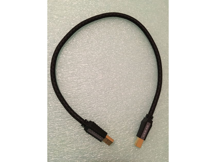 Pangea Audio USB-AG Silver USB Cable (0.5 m)