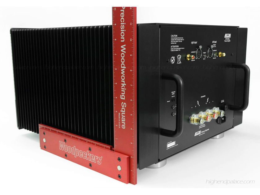 ON SALE TILL 5-31-2024! 2024 ADCOM GFA-585SE - The best new 450 Watts per channel Class A/B audiophile amplifier you can buy under $4000 period.