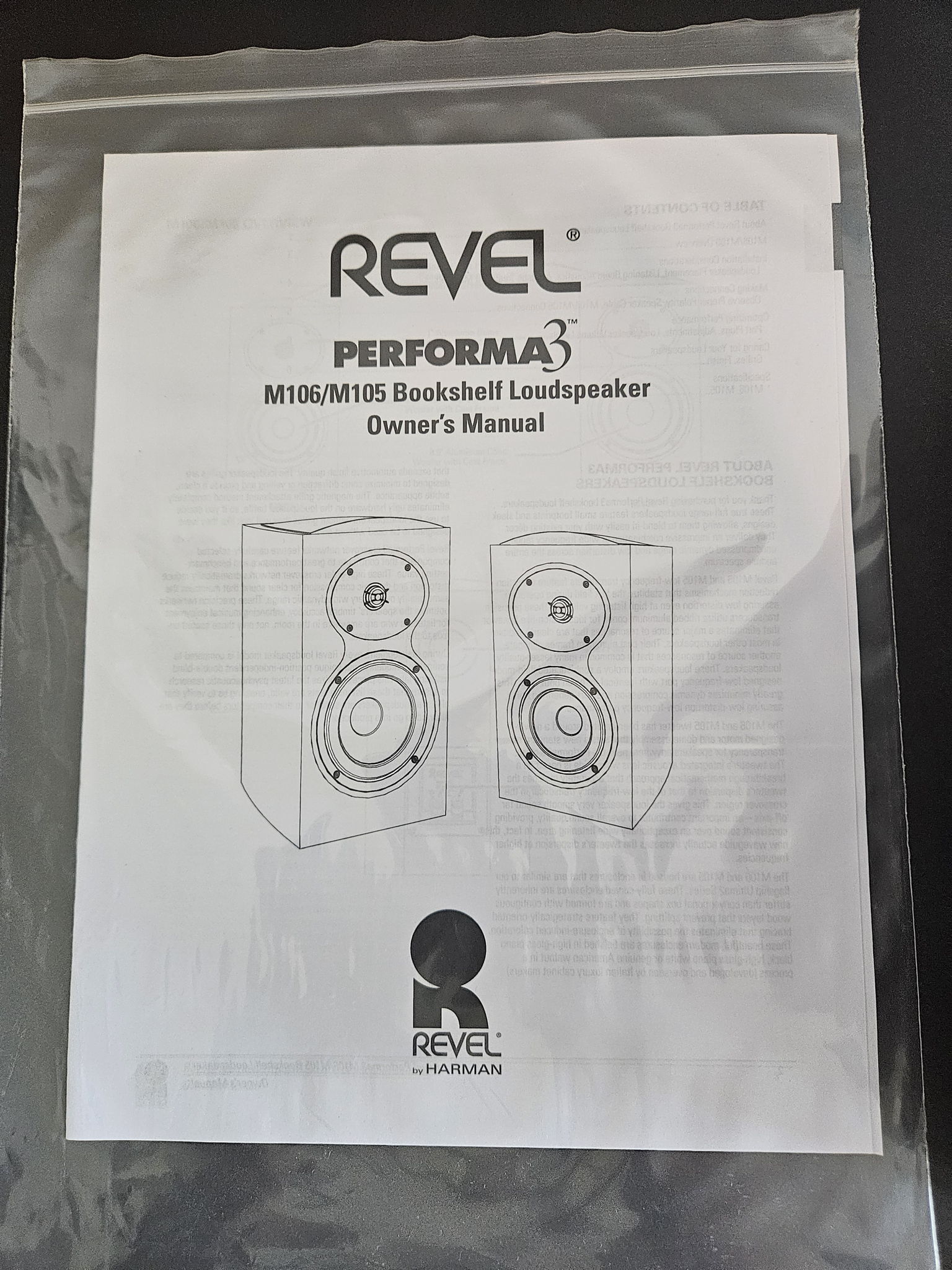 Revel performa 3 M106  , Lexicon, JBL Synthesis 9