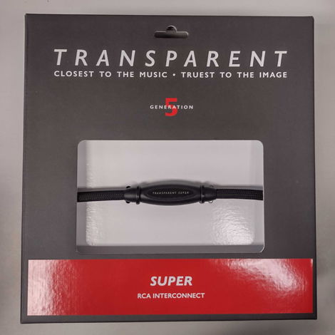 Transparent Super RCA Interconnect, 2M, GEN5