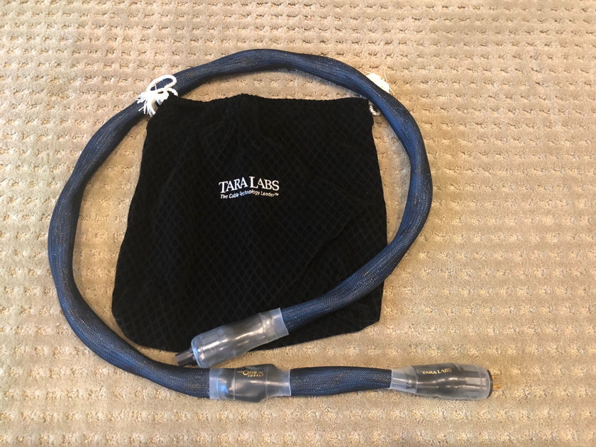 Tara Labs Cobalt AC The One XL Great condition and has upgraded Oyaide plugs (1 of 2)!