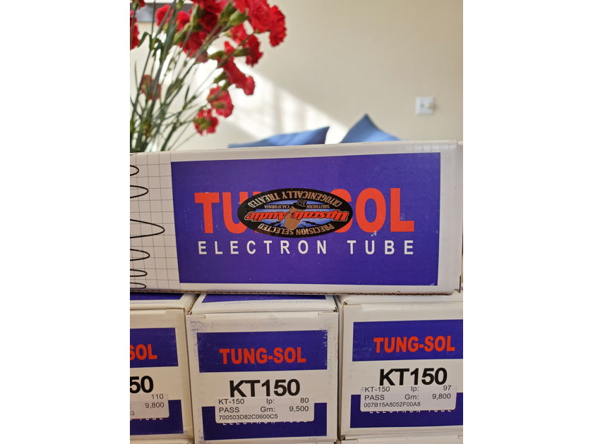 Tung-Sol KT150 , 8 tubes $760