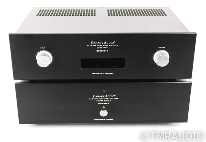 Canary Audio C800MK-II Stereo Tube Preamplifier; C-800 ...