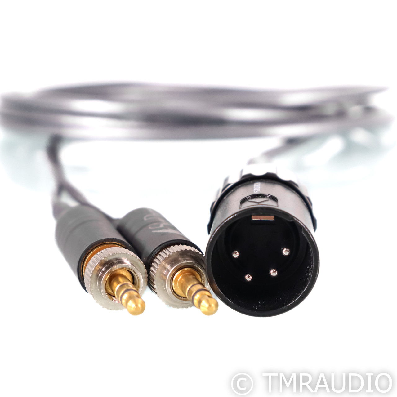 Moon Audio Silver Dragon Headphone Cable; 10' Locking 3... 4