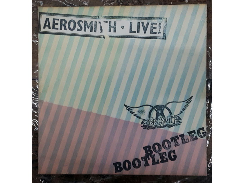 Aerosmith - Live! Bootleg NM- Double Vinyl LP Original 1978 Columbia PC2 35564