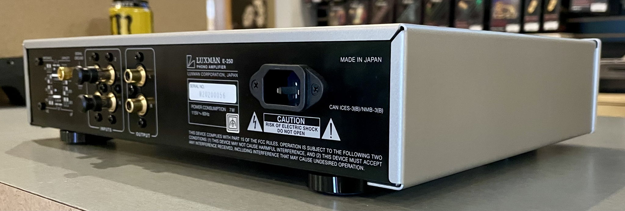 *DEMO* Luxman E-250 (Silver) Phono Preamplifier 7