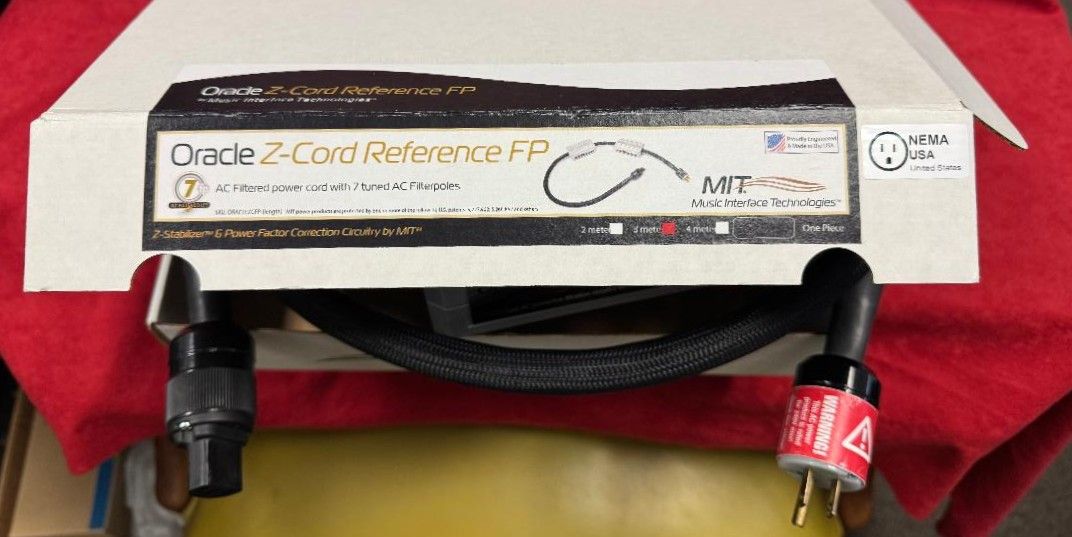 MIT Oracle Z-Cord Reference FP, power cord 6