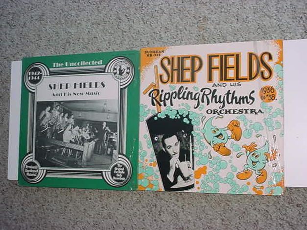 Big band jazz Shep Fields 2 lp records