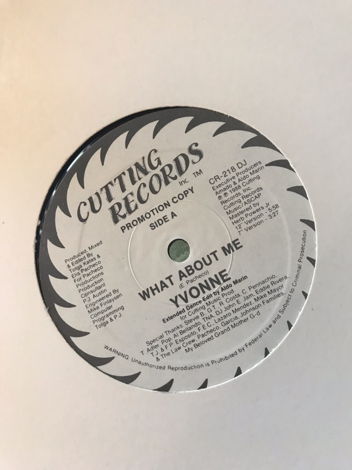 YVONNE 'what about me' '88 cutting / promo /  YVONNE 'w...