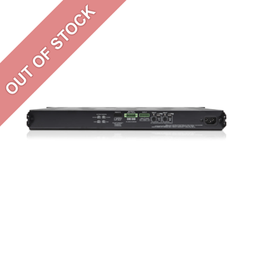 QSC MP-A20V Power Amplifier - 400W into 2 Channels at 7...