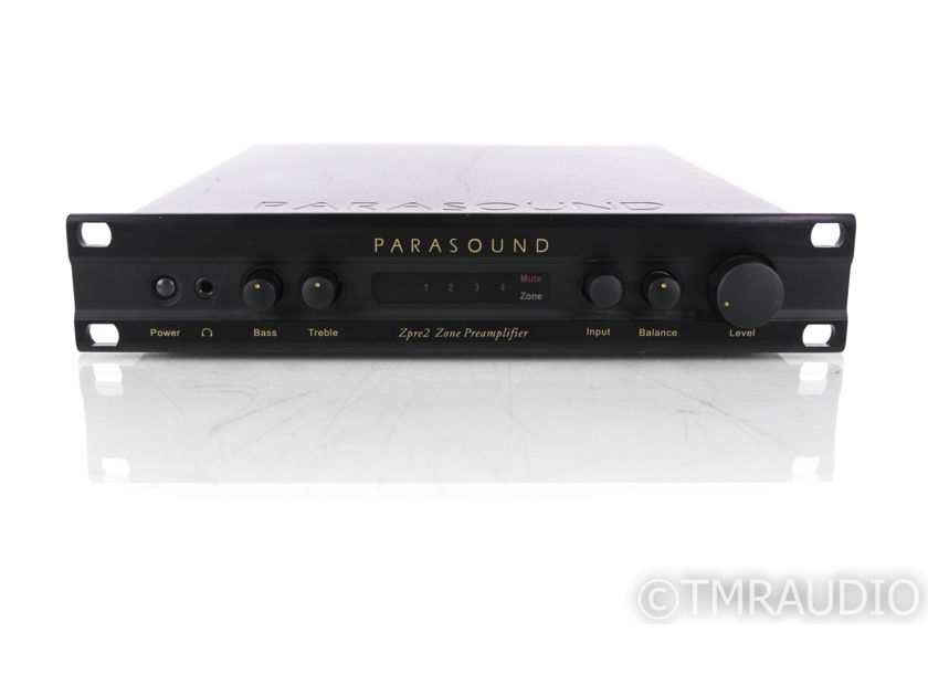 Parasound ZPre2 Stereo Preamplifier; Remote (20081)