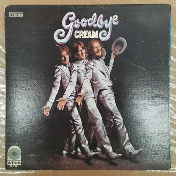 Cream – Goodbye 1969 ORIGINAL VINYL LP with Poster ATCO...