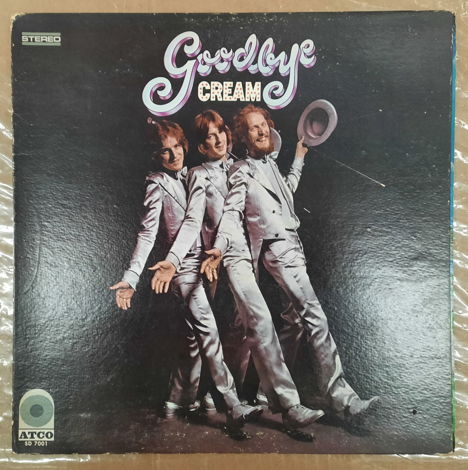 Cream – Goodbye 1969 ORIGINAL VINYL LP with Poster ATCO...