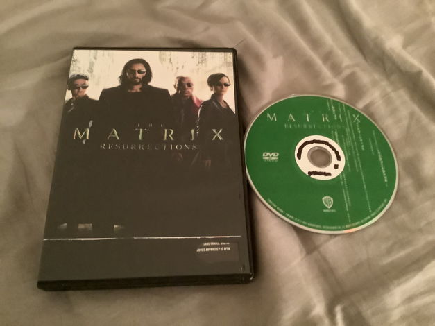 Keanu Reeves Widescreen DVD The Matrix Re For Sale