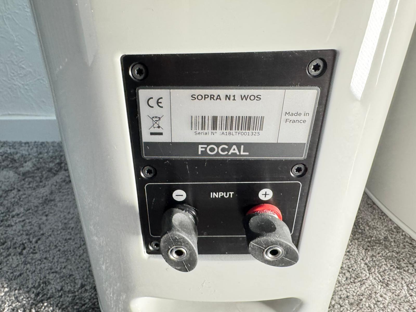 Focal Sopra 1 speakers in white from 2024 14