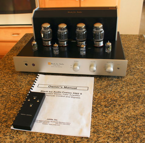 Black Ice Audio Fusion 3502 Integrated Tube Amplifier J...