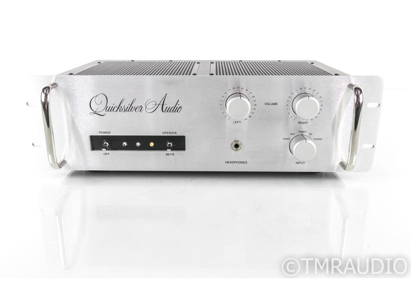 Quicksilver Audio Full Preamp Stereo Tube Preamplifier; MM Phono (19802)