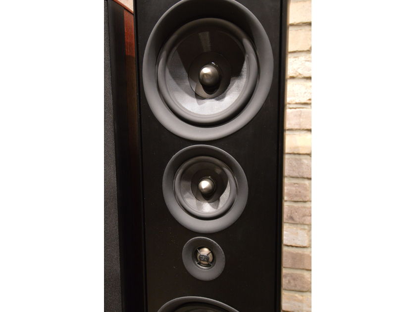 PSB Synchrony One Flagship Tower Loudspeakers - Dark Cherry