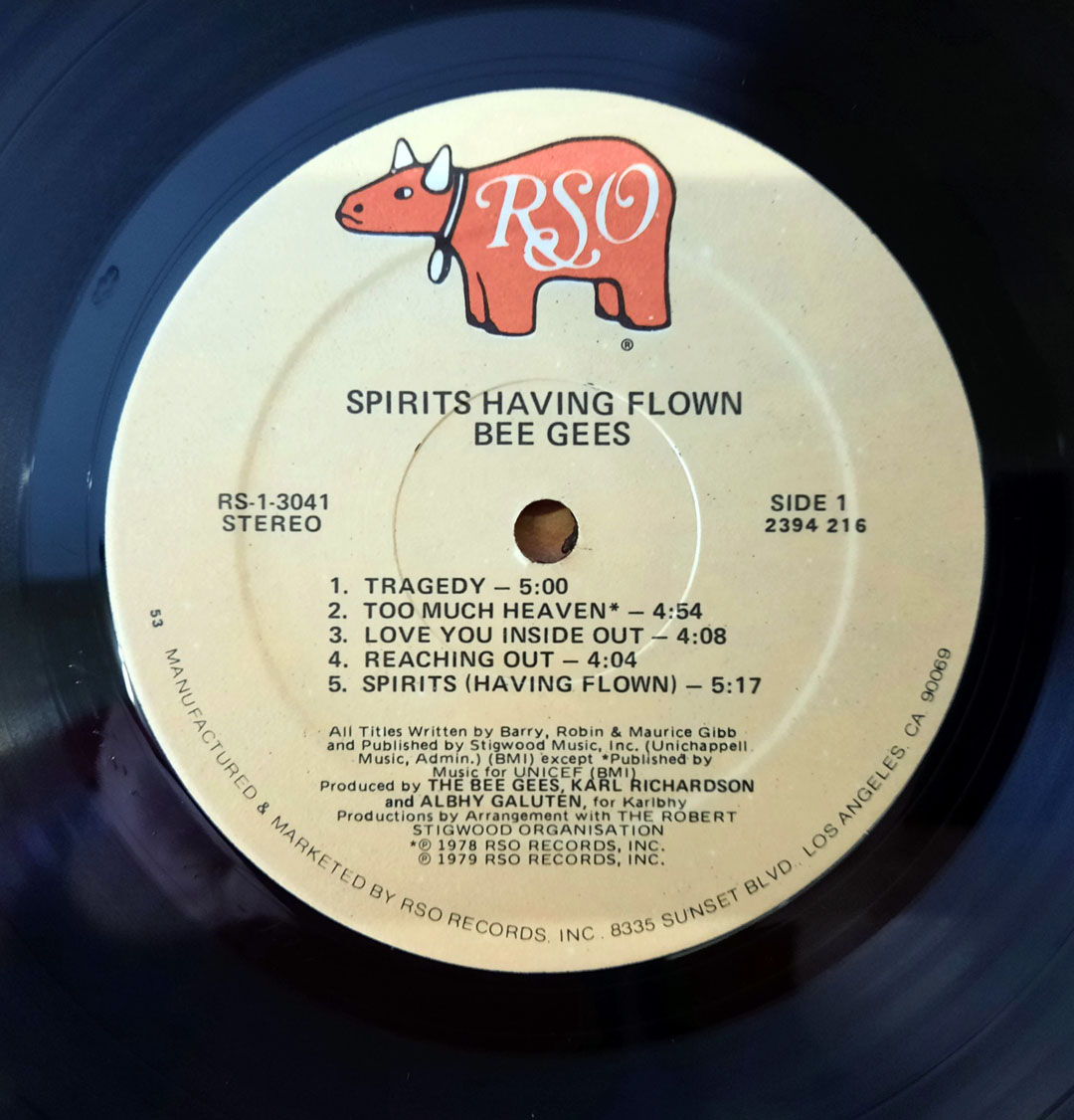 Bee Gees / Here At Last - Live 1977 EX ORIGINAL DOUBLE ... 7