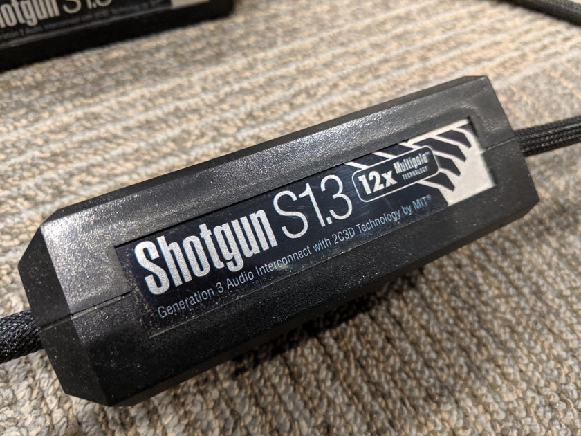 MIT Shotgun S1.3 Interconnects (1m, XLR)